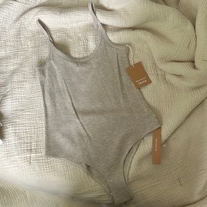 Reformation Luna Bodysuit - Marble